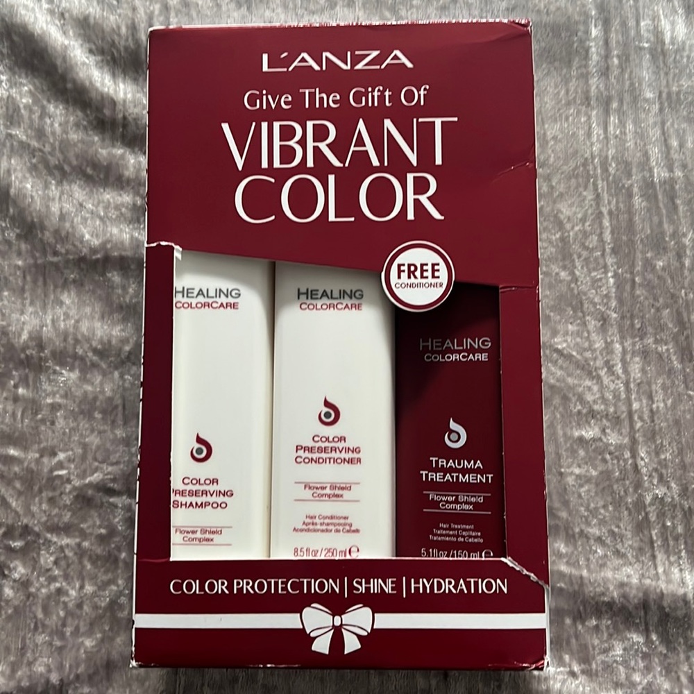 Lanza vibrant color gift set